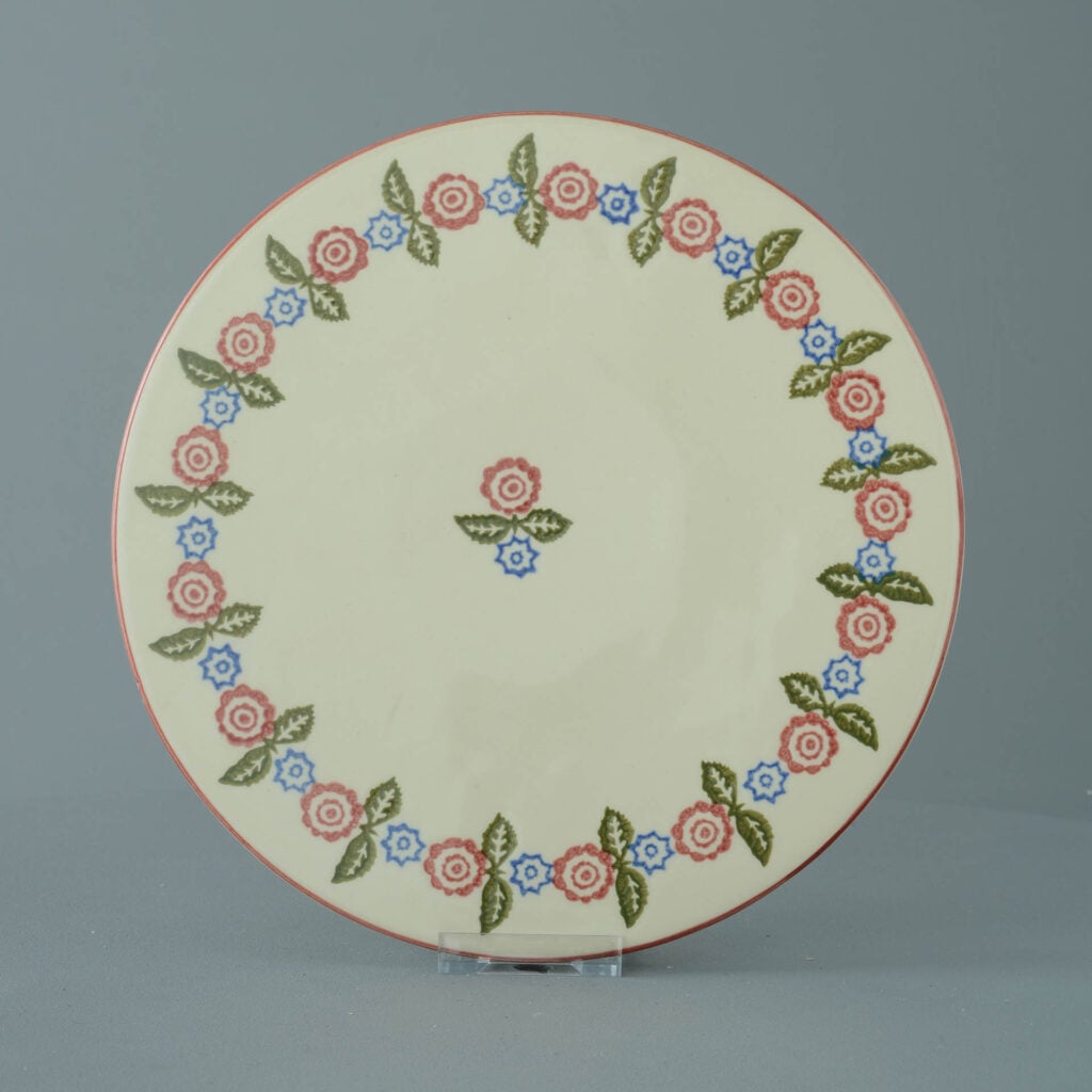 Victorian Floral Cheese & Cake Plate