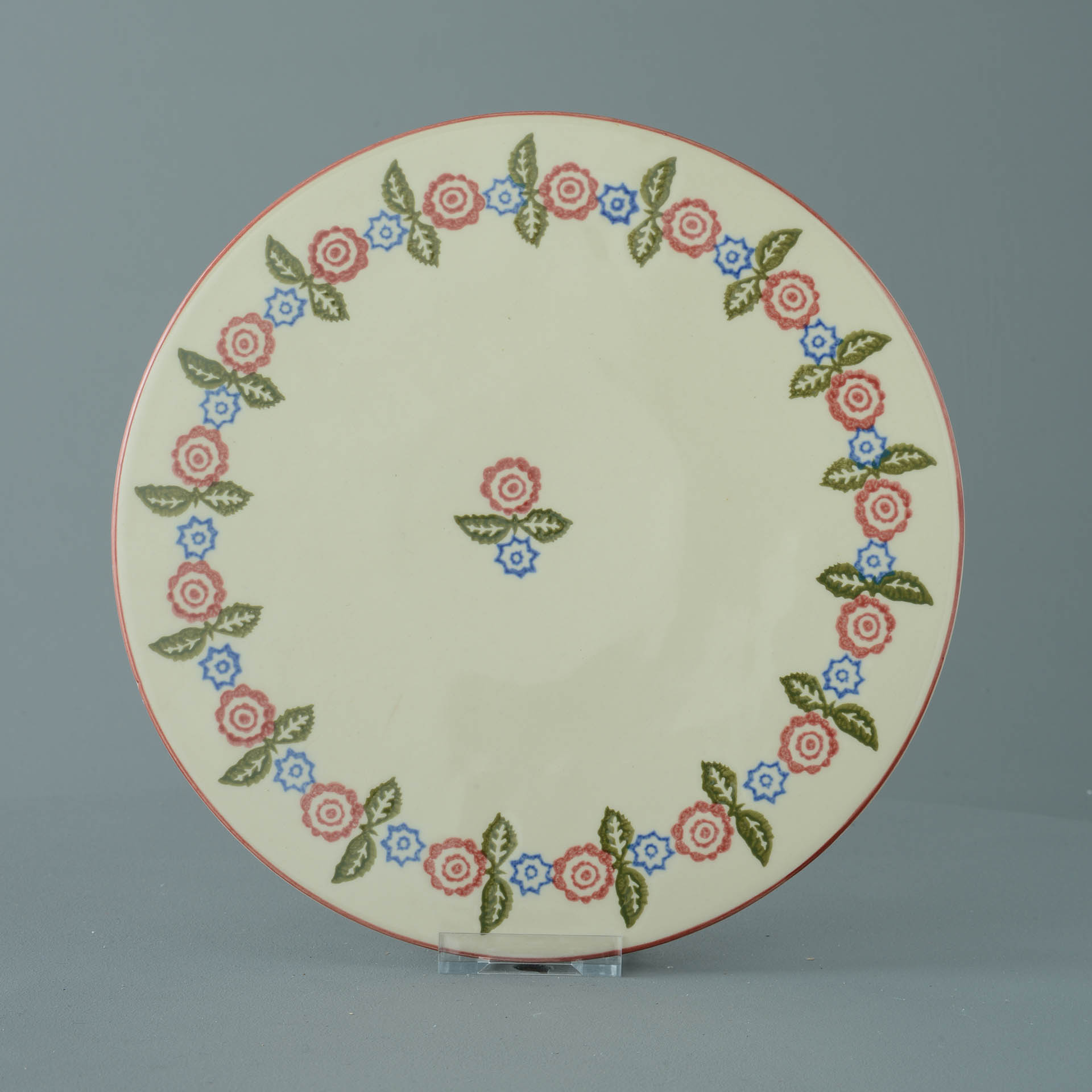 Victorian Floral Cheese & Cake Plate