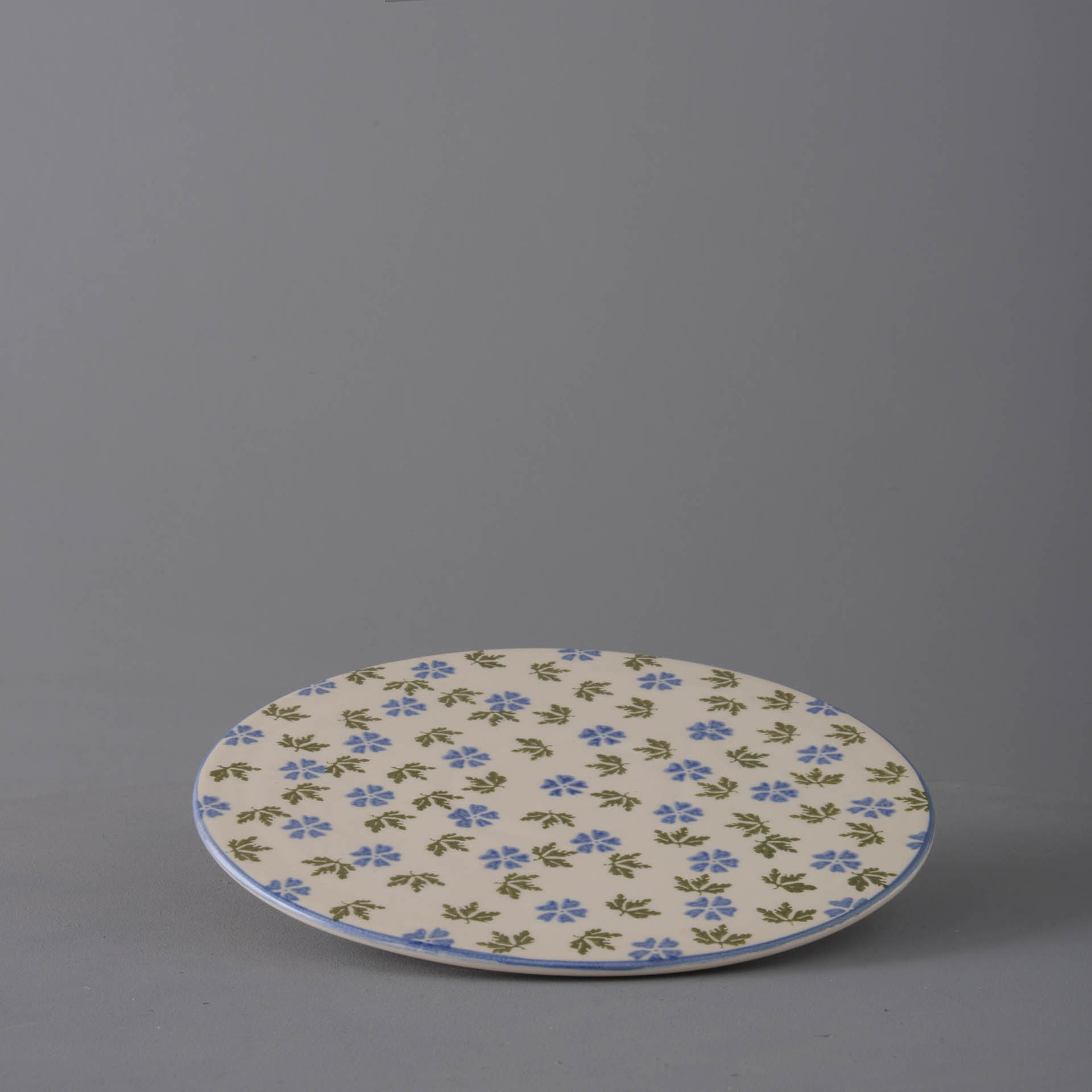 Geranium Cheese & Cake Plate