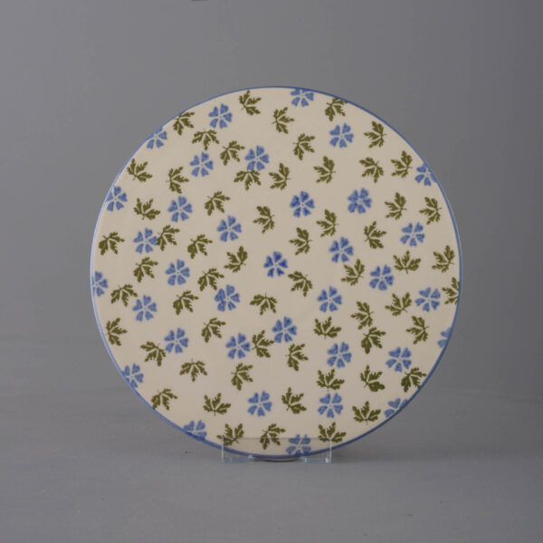 Geranium Cheese & Cake Plate