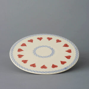 Heart Cheese & Cake Plate