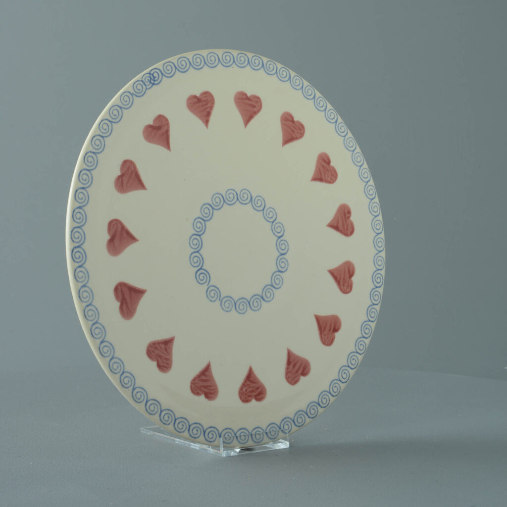 Heart Cheese & Cake Plate