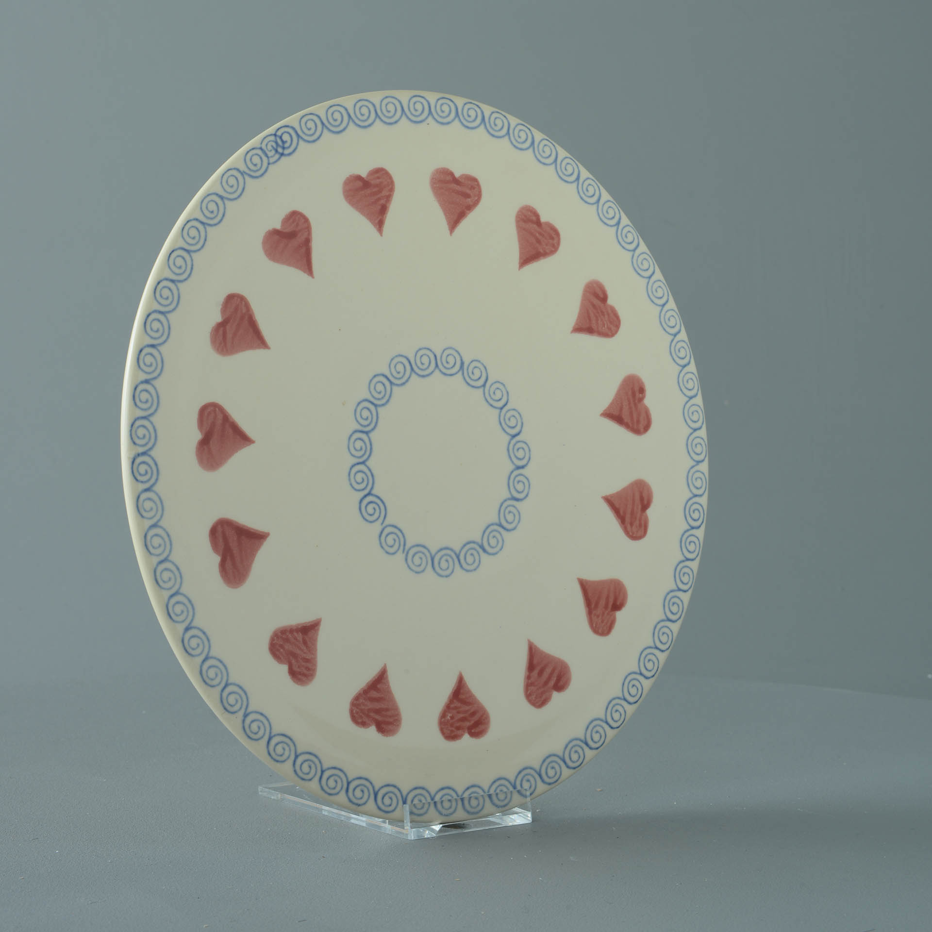 Heart Cheese & Cake Plate