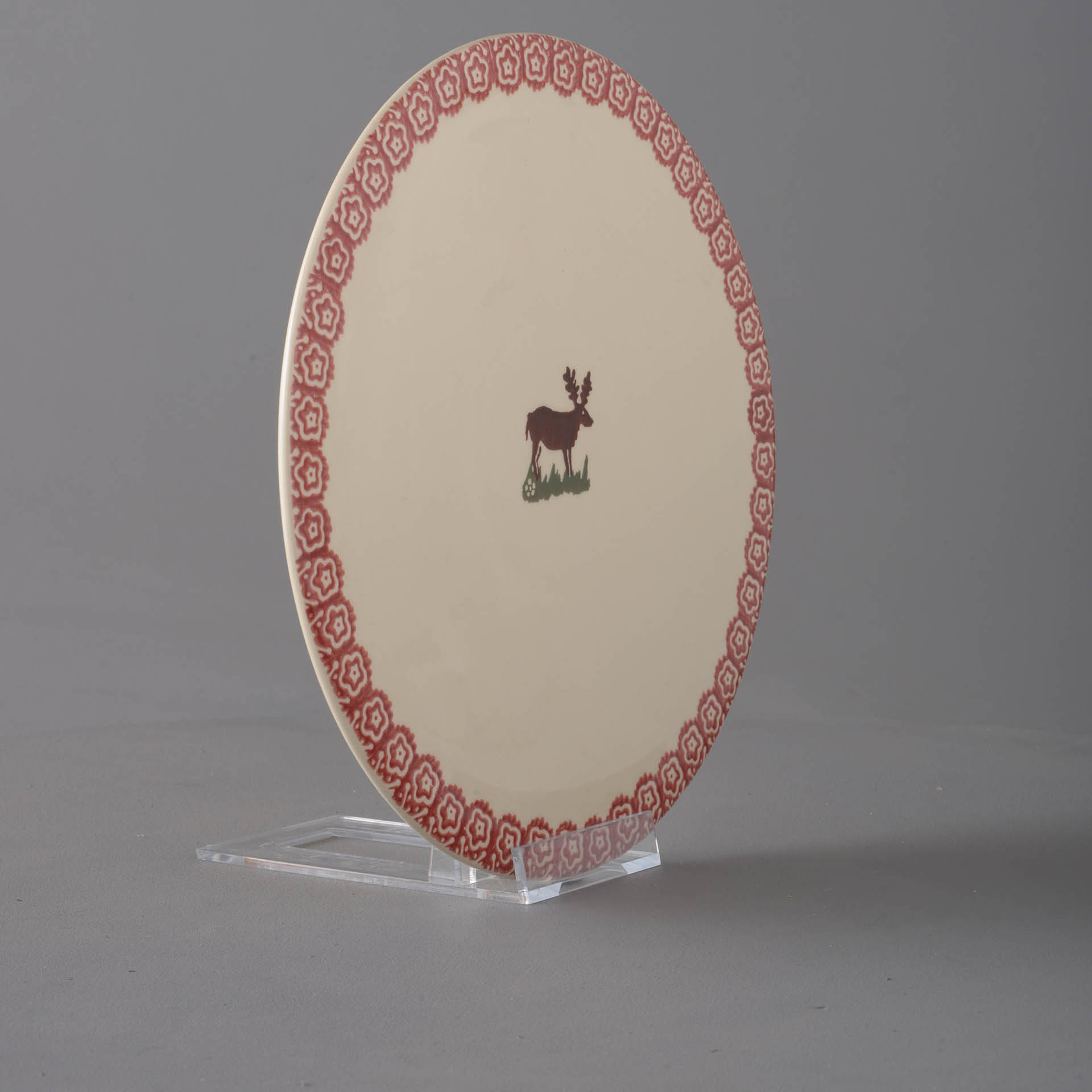 Reindeer Cheese & Cake Plate