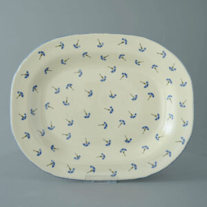 Cornflower Large rectangular serving Plate