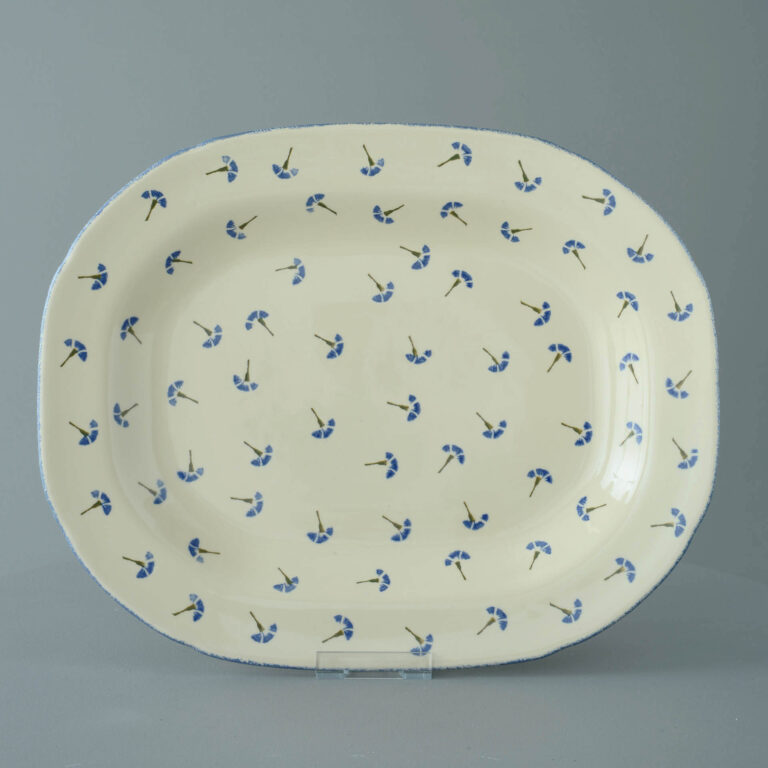 Cornflower Large Rectangular Serving Plate