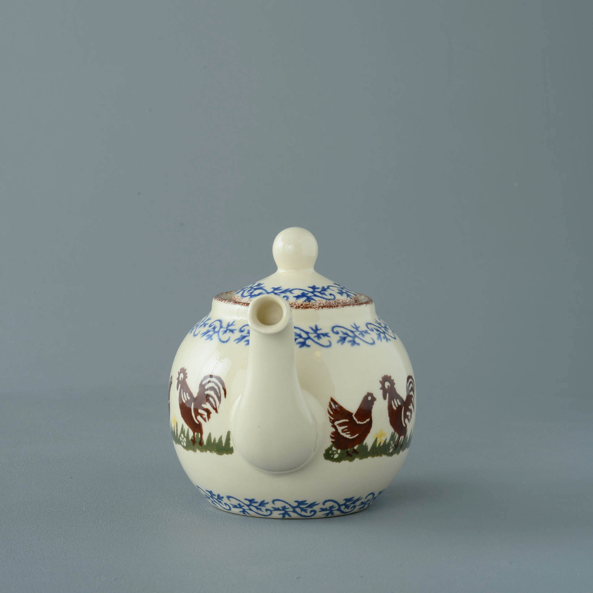 Cock & Hen Teapot - 2 Cup