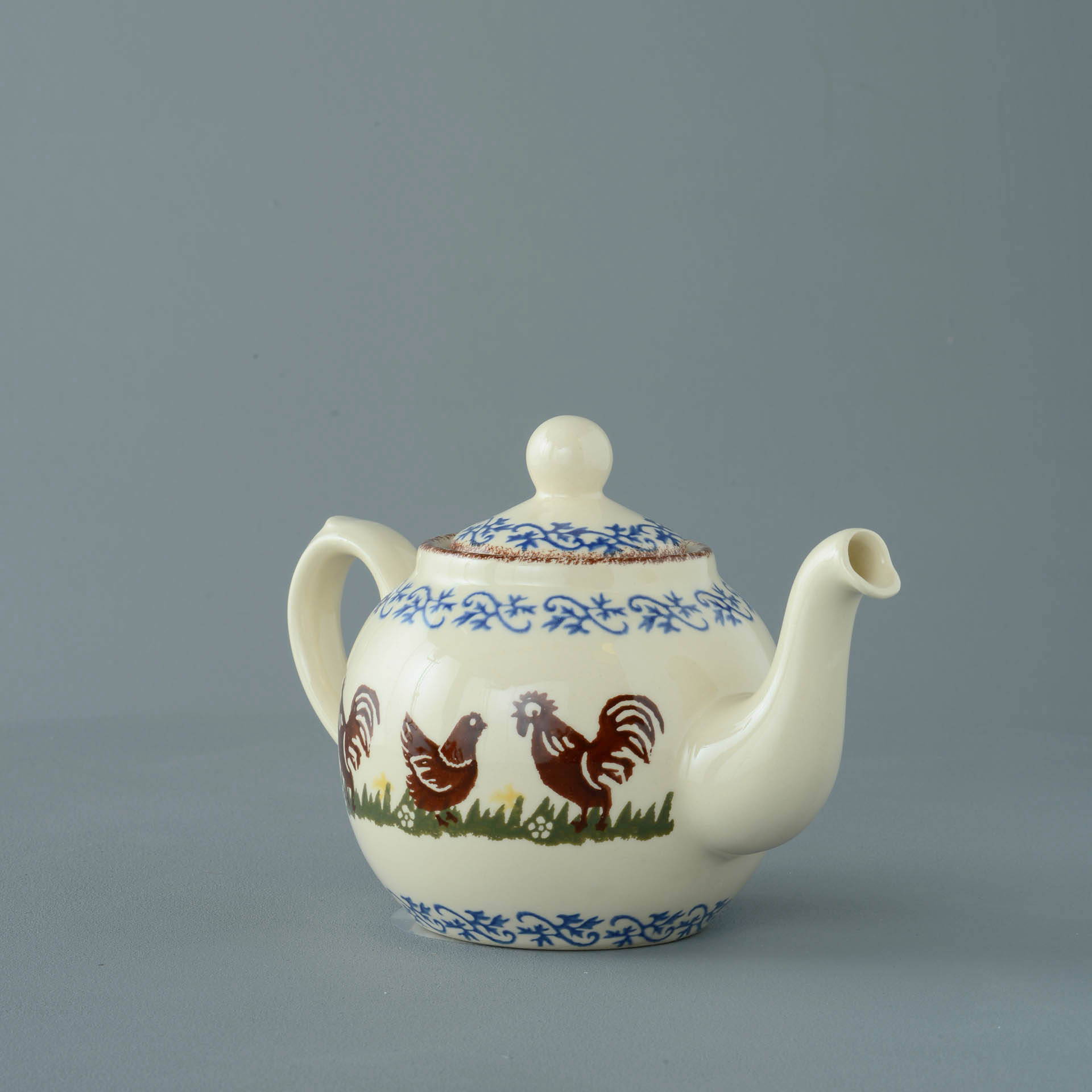 Cock & Hen Teapot - 2 Cup