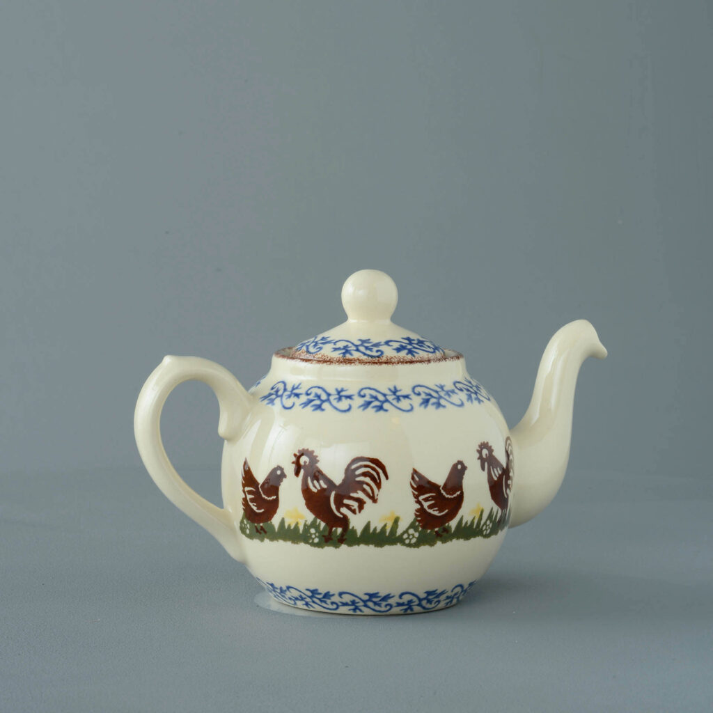 Cock & Hen Teapot - 2 Cup
