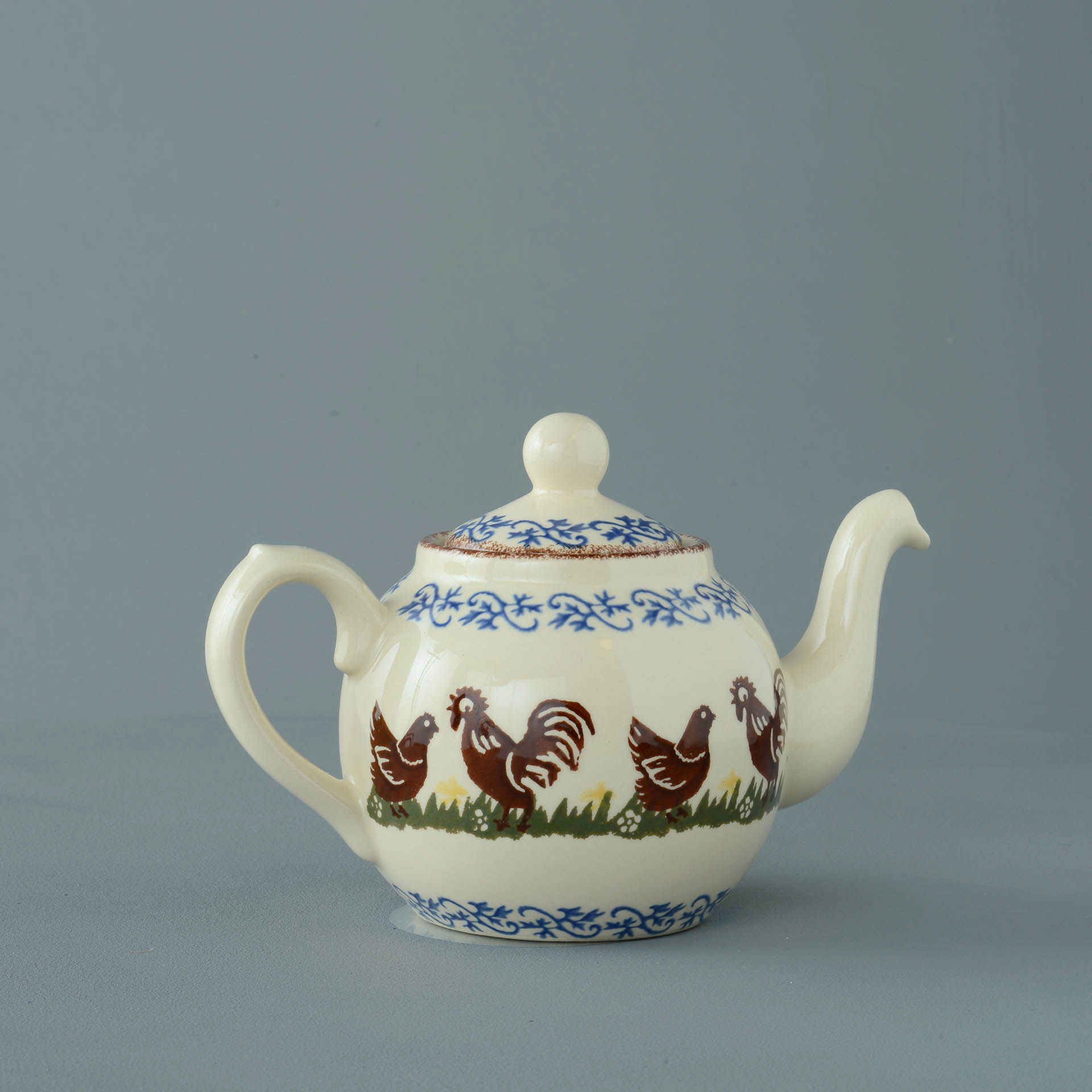 Cock & Hen Teapot - 2 Cup