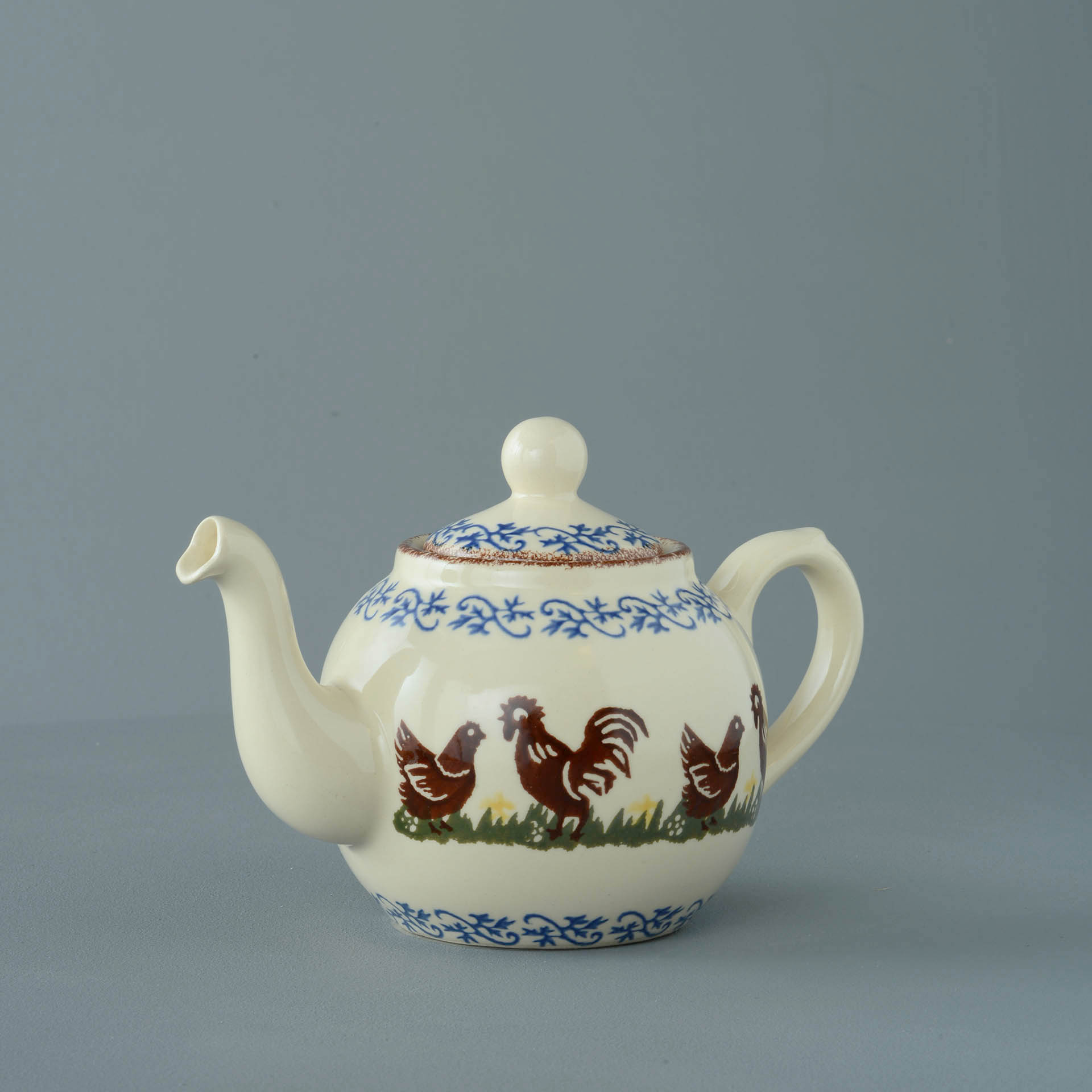 Cock & Hen Teapot - 2 Cup