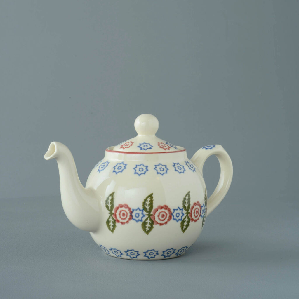 Victorian Floral Teapot - 2 Cup