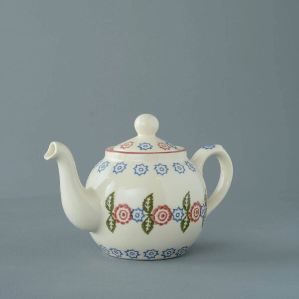 Victorian Floral Teapot - 2 Cup