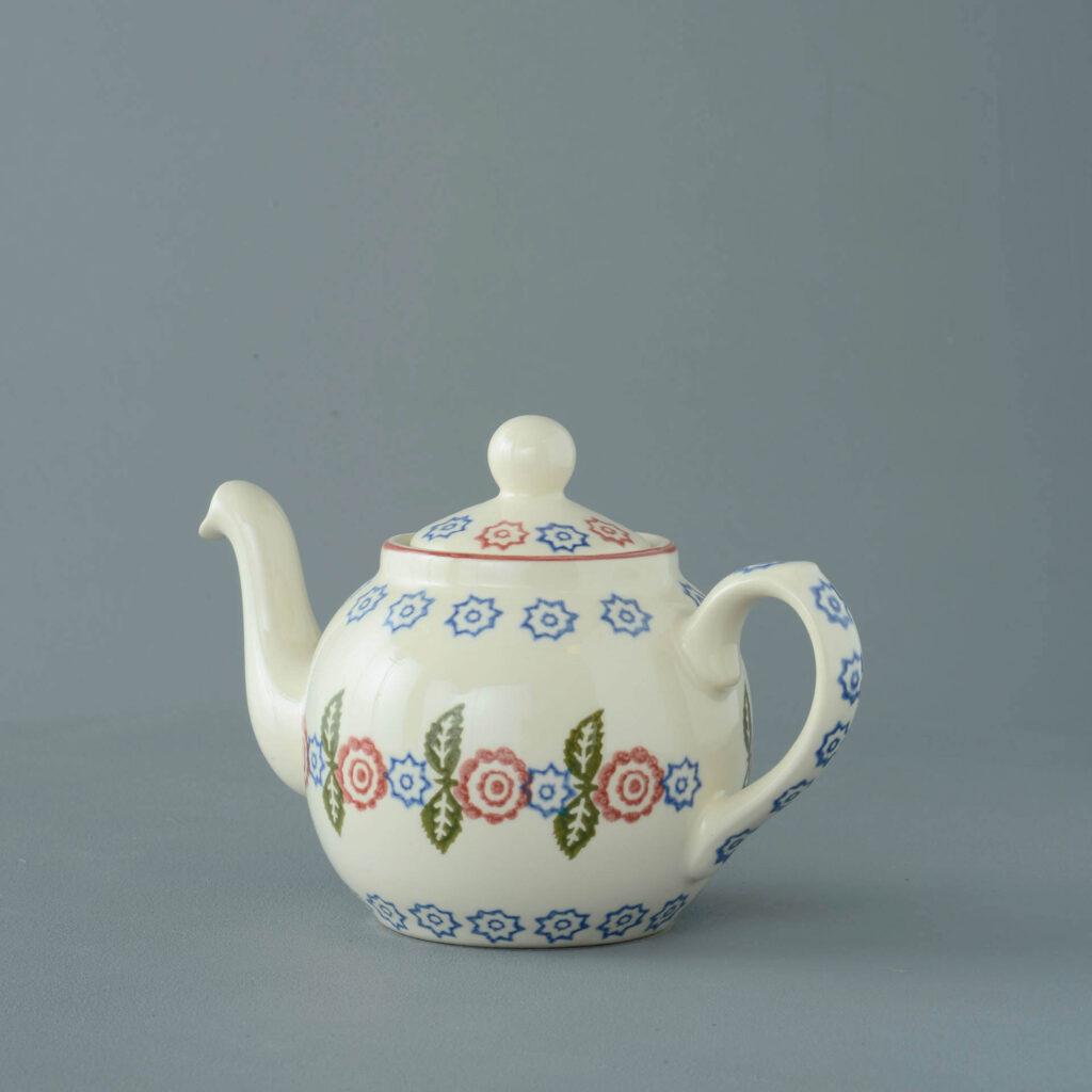 Victorian Floral Teapot - 2 Cup