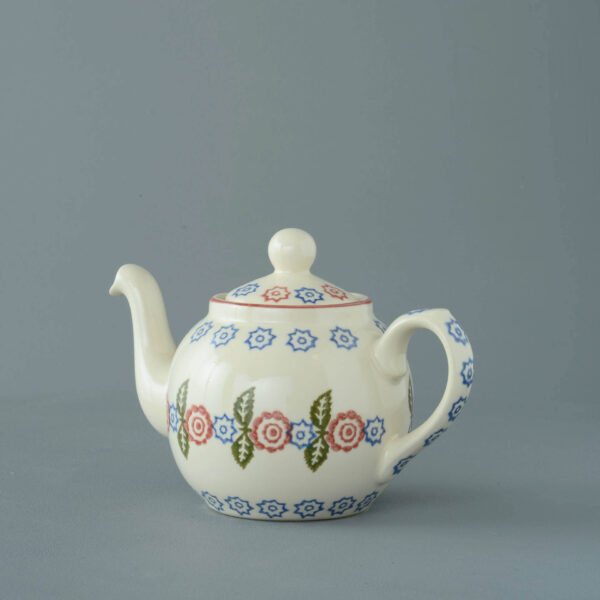 Victorian Floral Teapot - 2 Cup