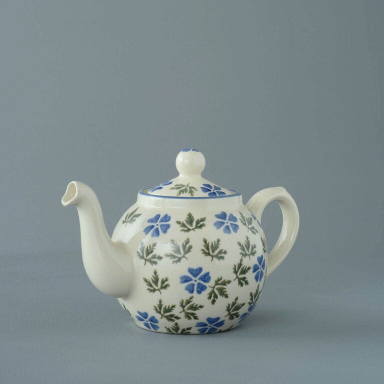 Geranium Teapot – 2 Cup