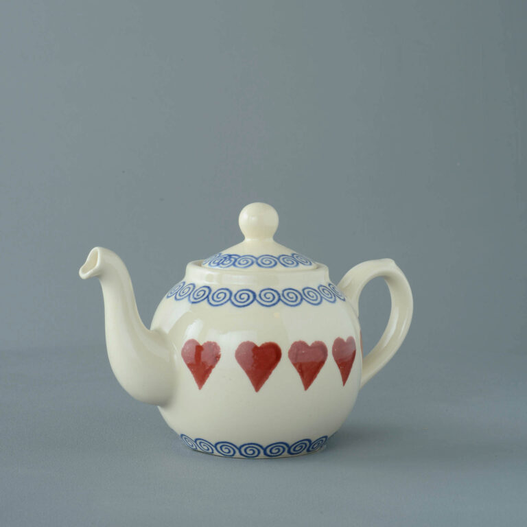 Heart Teapot – 2 Cup