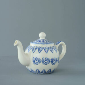 Lacey Blue Teapot - 2 Cup