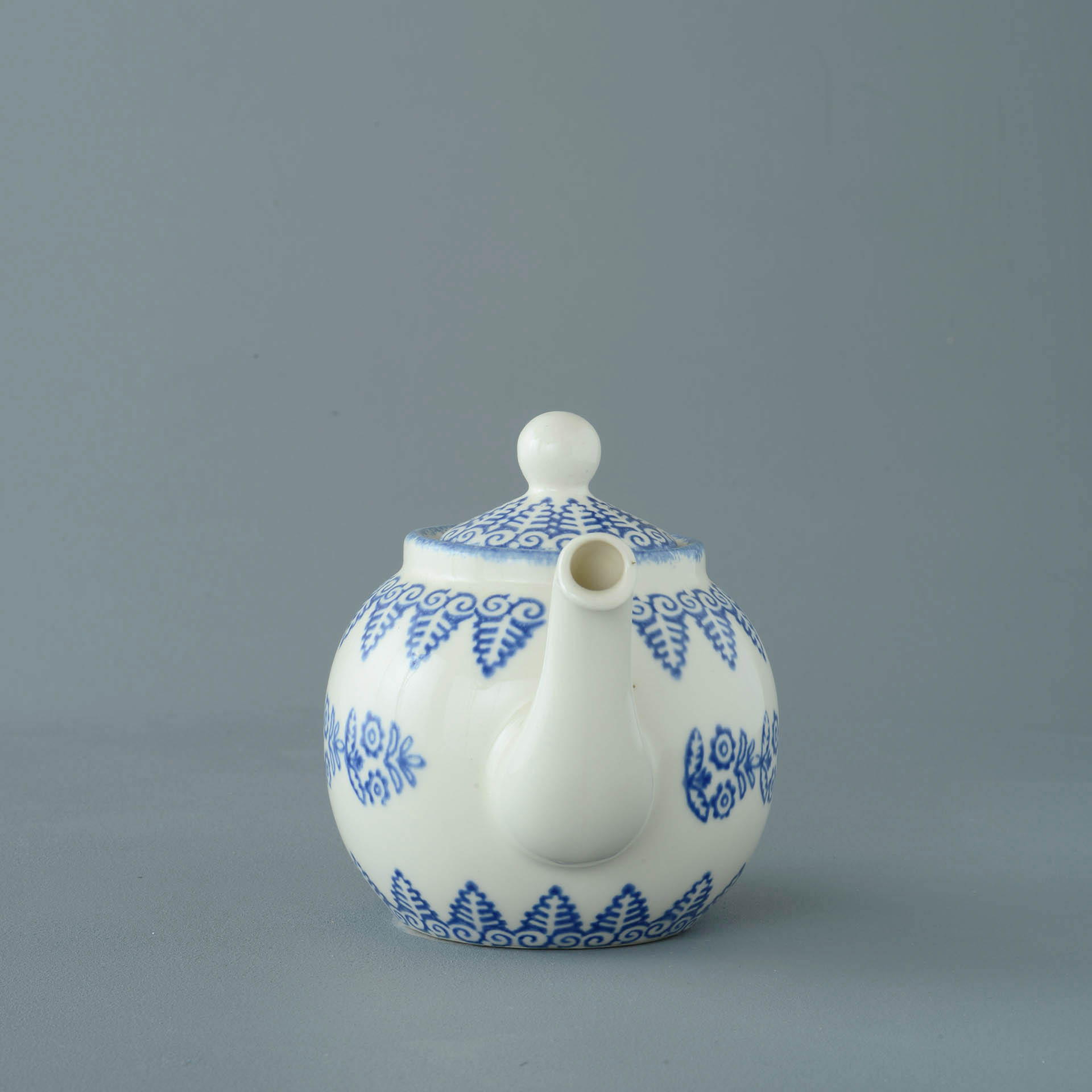 Lacey Blue Teapot - 2 Cup