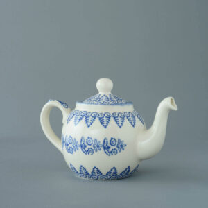 Lacey Blue Teapot - 2 Cup