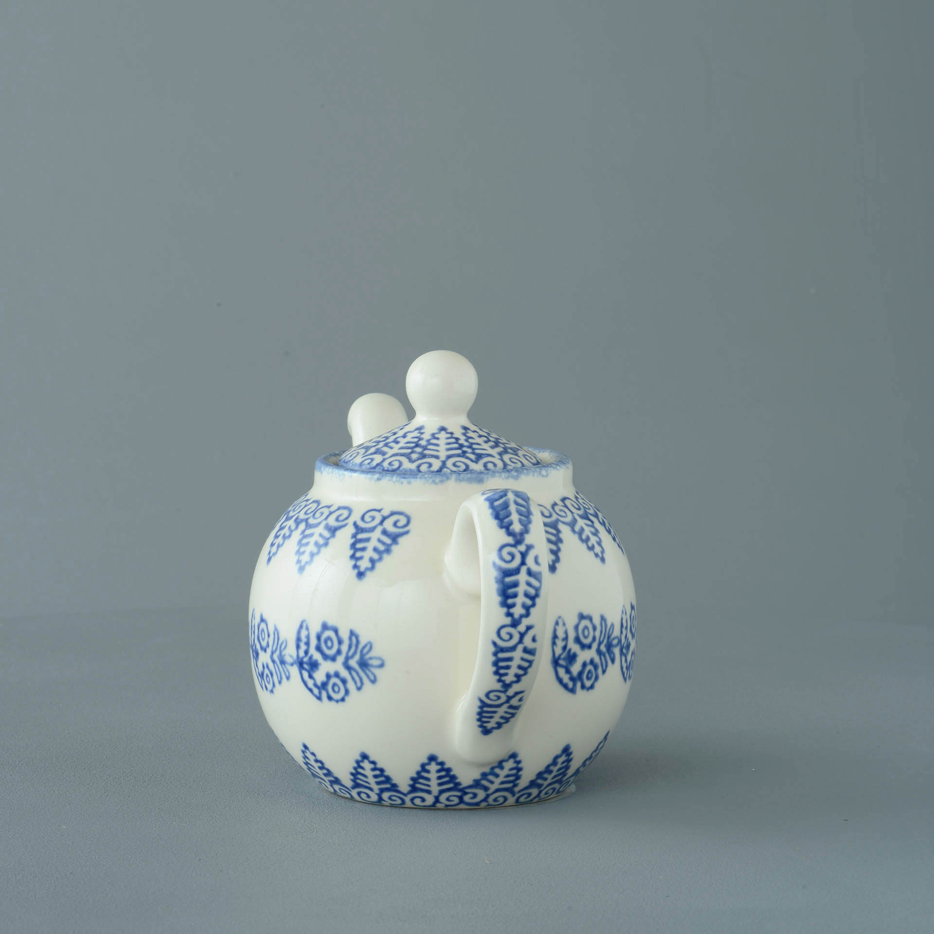 Lacey Blue Teapot - 2 Cup