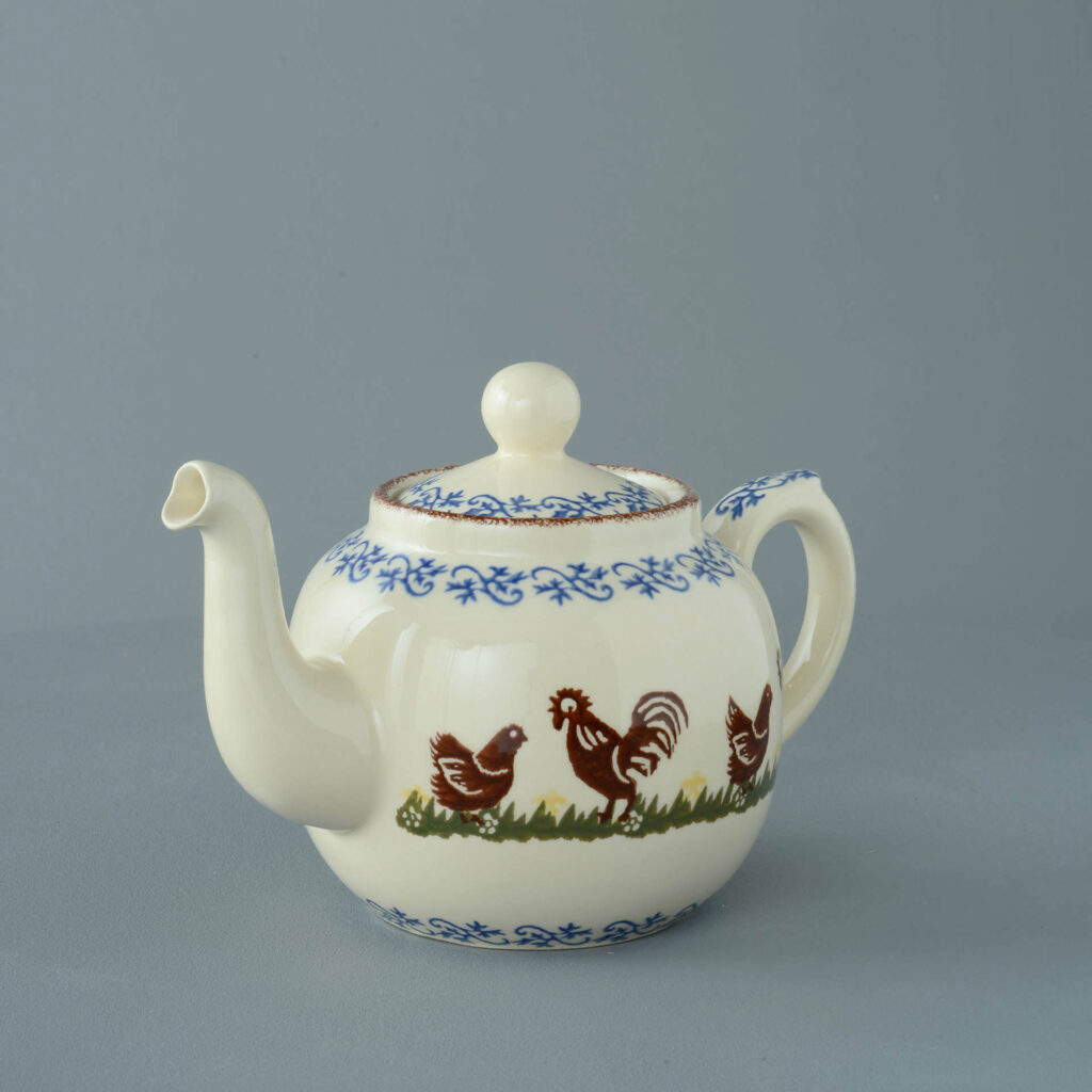 Cock & Hen Teapot - 4 Cup