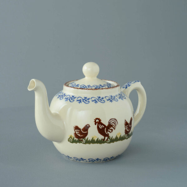 Cock & Hen Teapot - 4 Cup