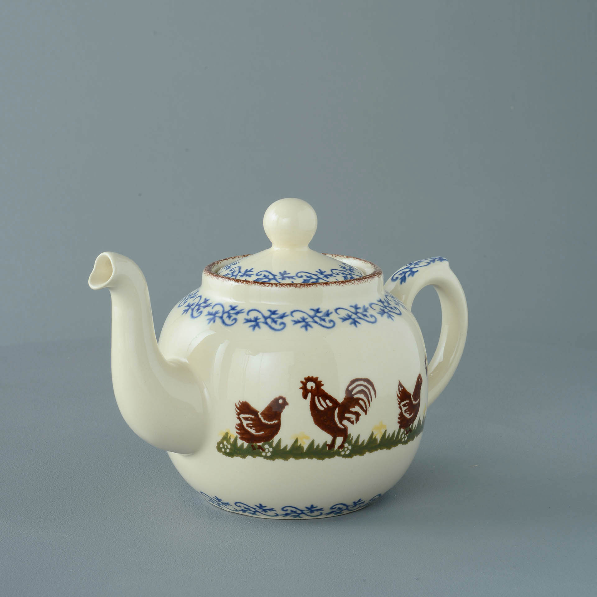 Cock & Hen Teapot - 4 Cup