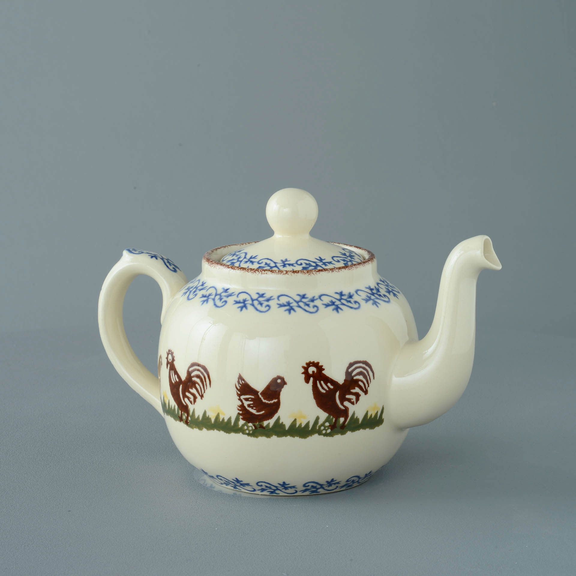 Cock & Hen Teapot - 4 Cup