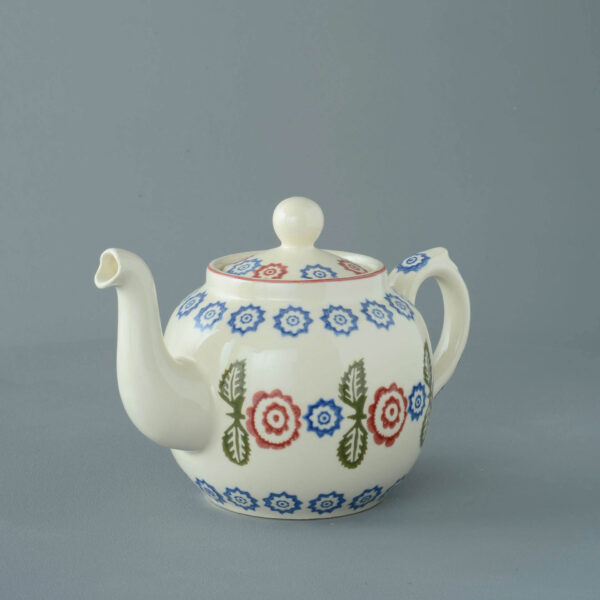 Victorian Floral Teapot - 4 Cup