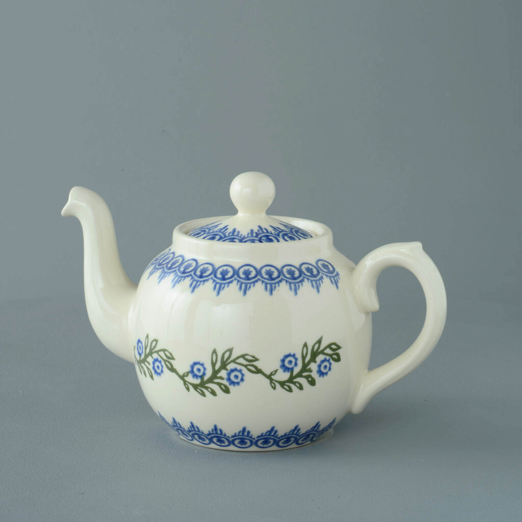 Floral Garland Teapot - 4 Cup