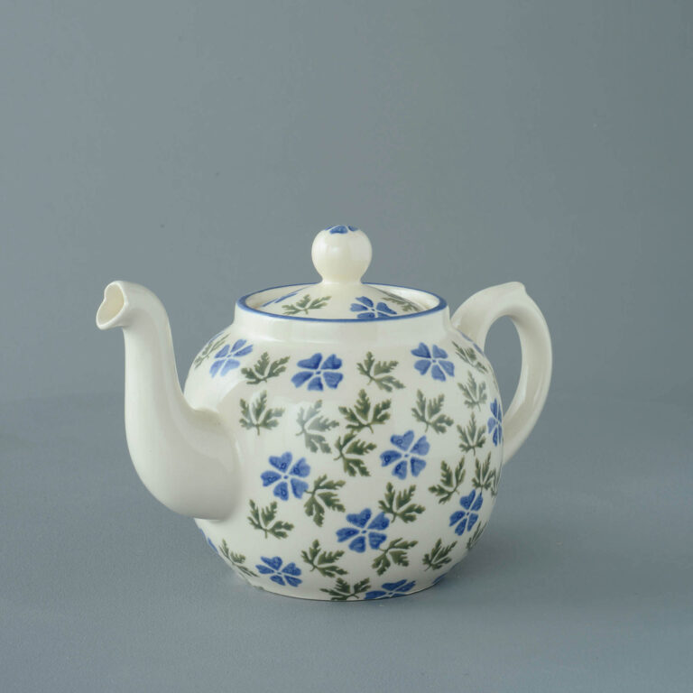 Geranium Teapot – 4 Cup