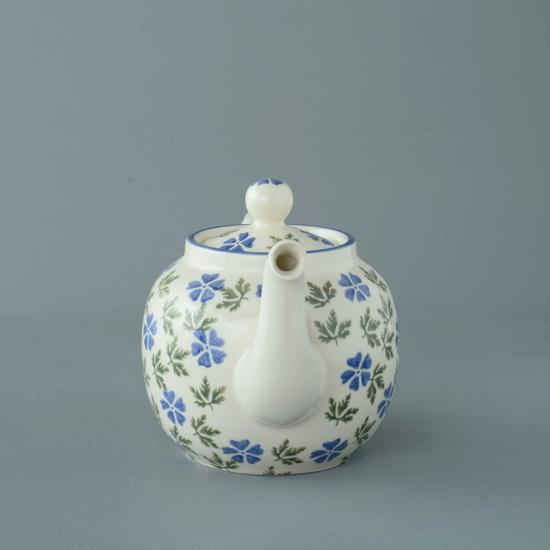 Geranium Teapot - 4 Cup