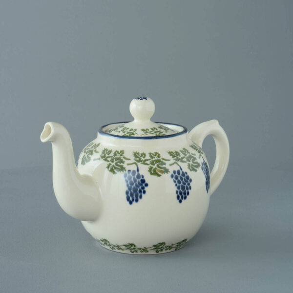 Grapes And Vine Teapot - 4 Cup