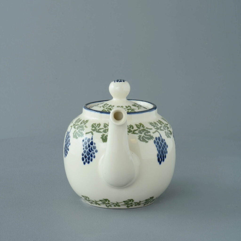 Grapes And Vine Teapot - 4 Cup