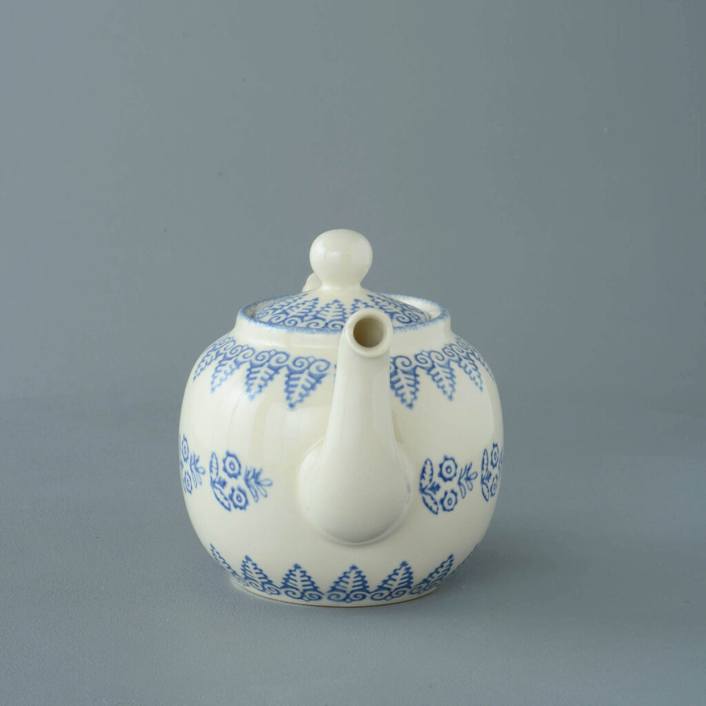 Lacey Blue Teapot - 4 Cup
