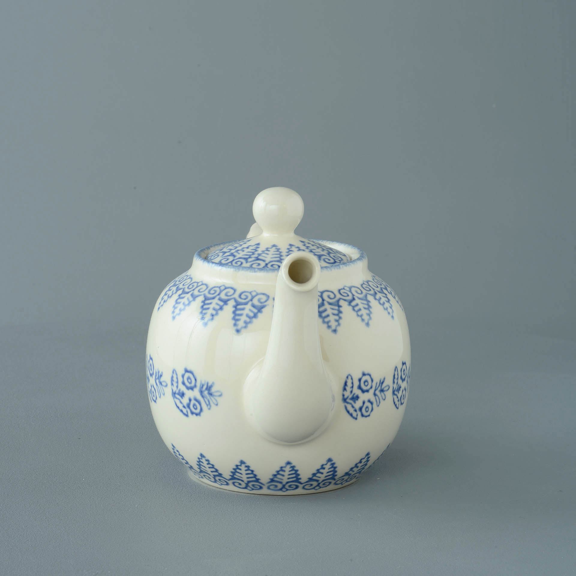Lacey Blue Teapot - 4 Cup