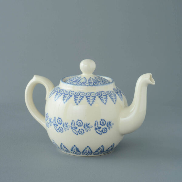 Lacey Blue Teapot - 4 Cup