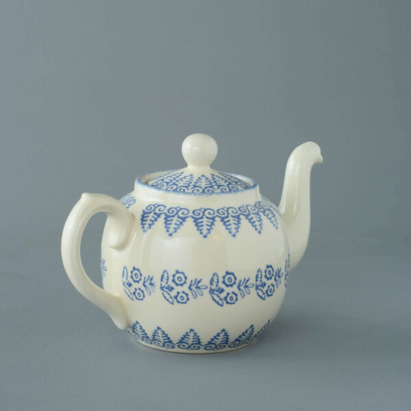 Lacey Blue Teapot - 4 Cup