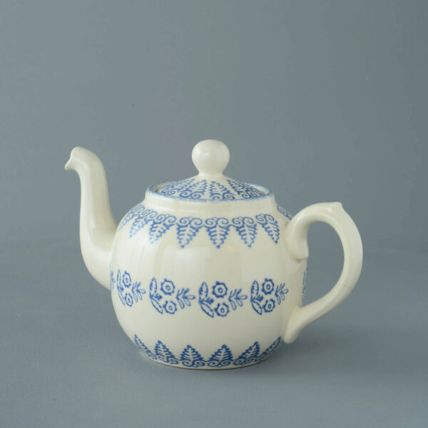 Lacey Blue Teapot - 4 Cup