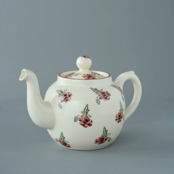 Poppy Teapot - 4 Cup