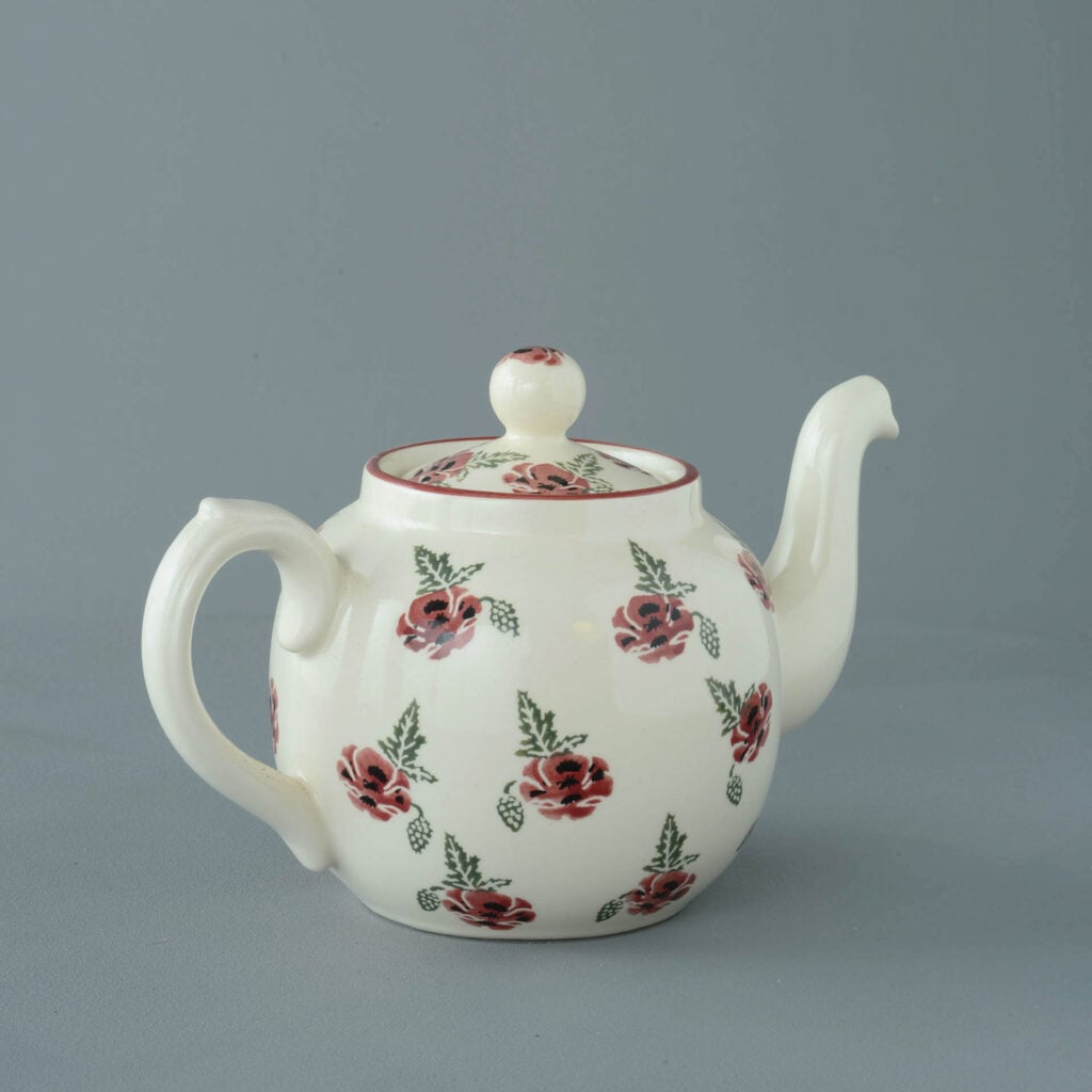 Poppy Teapot - 4 Cup