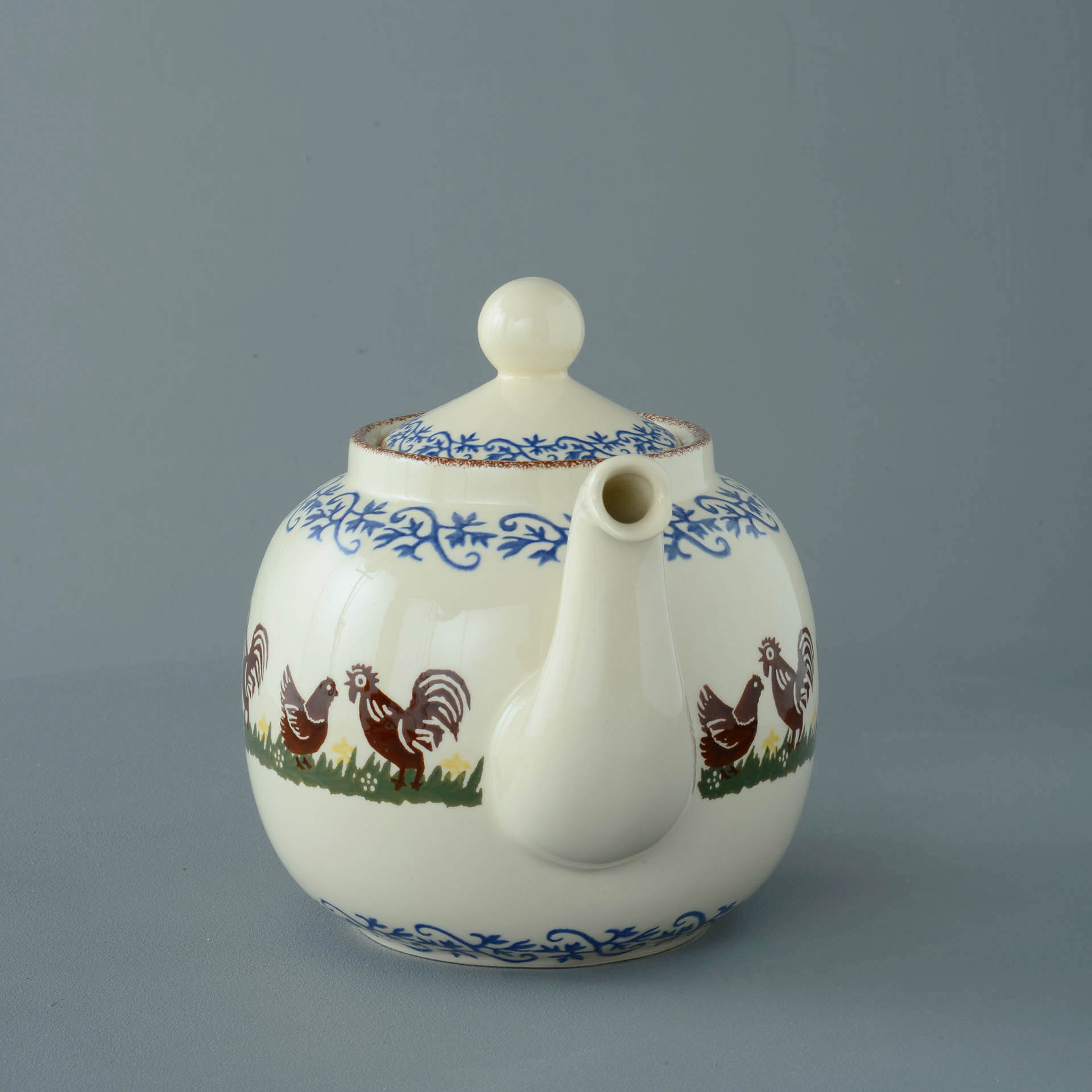 Cock & Hen Teapot - 10 Cup