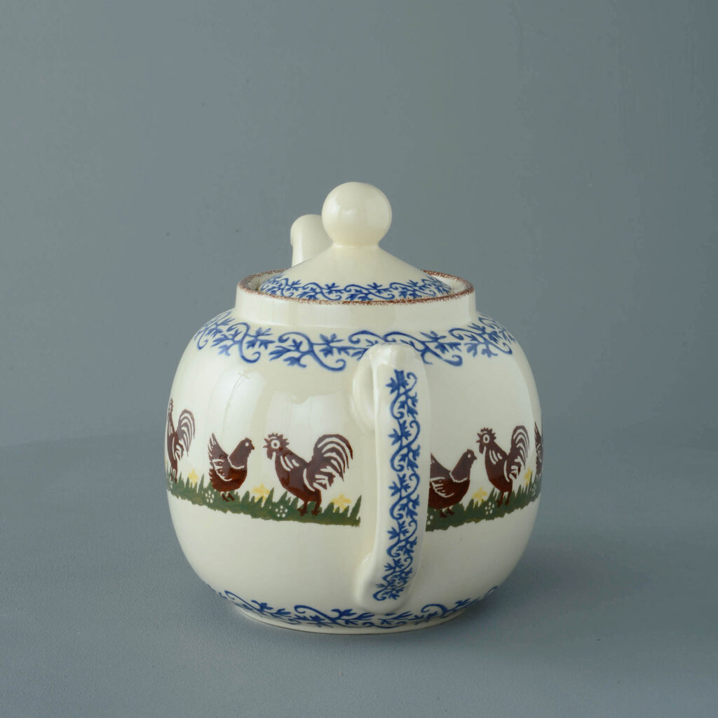 Cock & Hen Teapot - 10 Cup