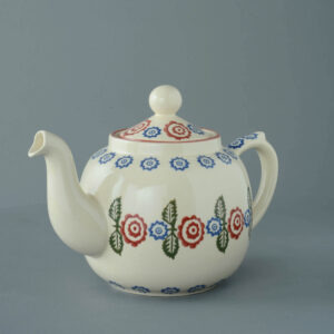 Victorian Floral Teapot - 10 Cup