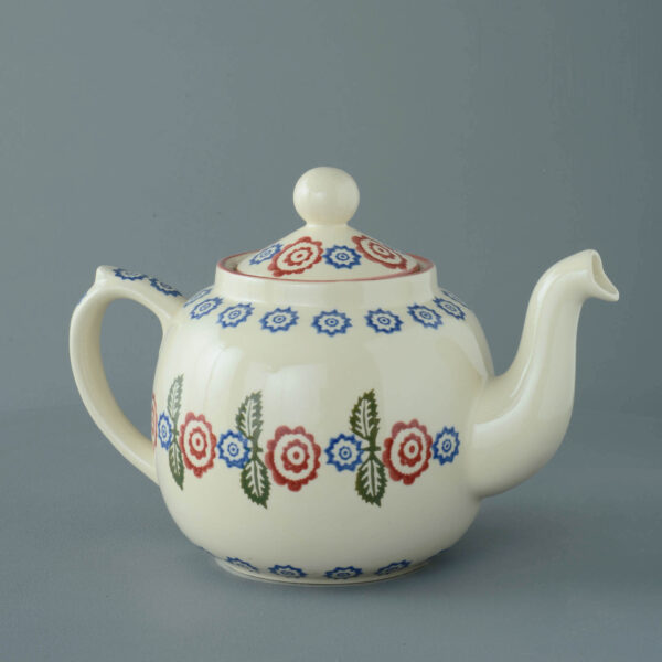 Victorian Floral Teapot - 10 Cup