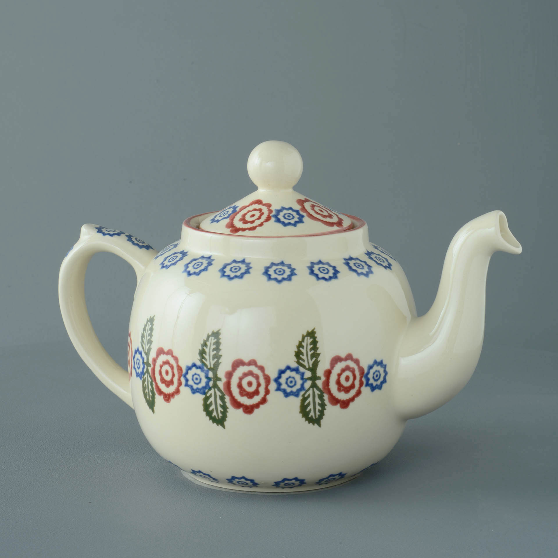 Victorian Floral Teapot - 10 Cup