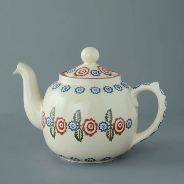 Victorian Floral Teapot - 10 Cup