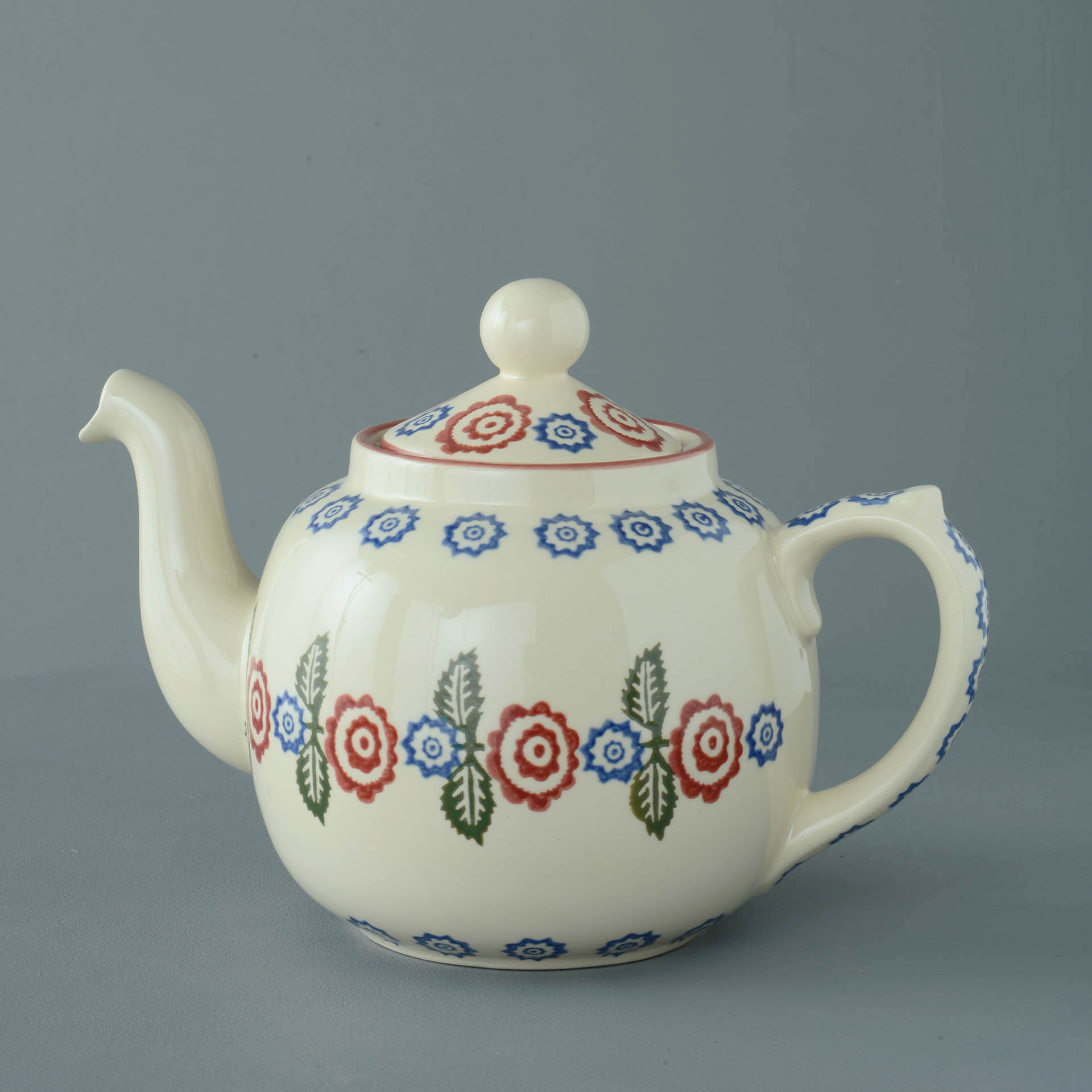 Victorian Floral Teapot - 10 Cup