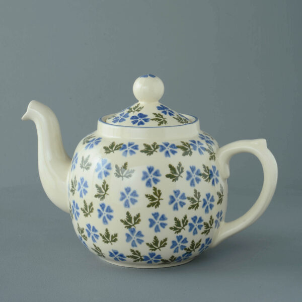 Geranium Teapot - 10 Cup
